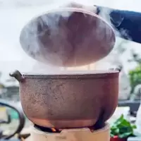 传统老式砂锅煲汤家用燃气明火土砂锅火锅炖锅汤煲汤锅潮州砂锅粥