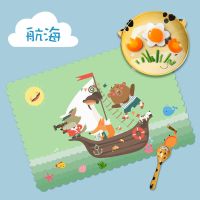 餐垫小学生可爱卡通一年级学生午餐隔热垫桌布儿童餐桌垫宝宝餐布