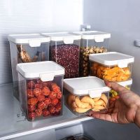 密封罐食品罐储存储物罐塑料五谷杂粮收纳罐厨房零食冰箱收纳盒