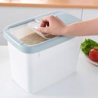 新疆百货哥厨房密封米桶塑料防潮装米缸大米防虫米箱10kg