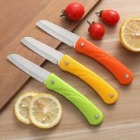 折叠不锈钢水果刀家用削皮器瓜果刀厨房刀具随身户外携带小刀