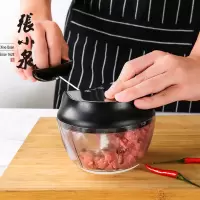 手动绞肉机打辣椒大蒜切菜家用拉拉搅拌蓉碎厨房料理器