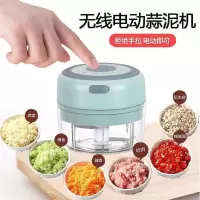 电动打蒜器捣蒜泥拉蒜搅蒜器全自动蒜蓉器大蒜搅机绞肉机