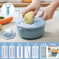 多功能切菜器土豆切丝家用黄瓜擦丝器刨丝器削片器厨房刮丝器