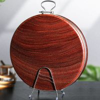 越南铁木切菜板实木砧板家用厨房圆形菜墩整木案板