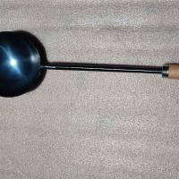 章丘手工锻打熟铁铁勺木把铁勺厨师铁铲铁勺马蛋勺胶蛋勺老式