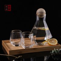 北欧冷水壶玻璃水杯家用水具套装创意耐高温果汁壶凉水杯玻璃杯