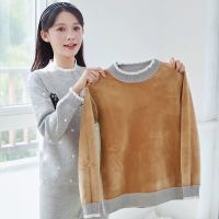 少女保暖内衣秋衣秋裤套装女学生加绒加厚初高中学生棉外穿打底