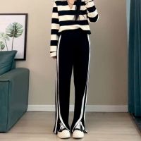 我是你的cc阿同款显瘦裤子女百搭潮宽松秋冬阔腿裤女垂坠感新款