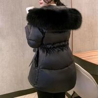 2021年新款女短款网红东大门收腰羽绒服小个子外套加厚白鸭绒连帽