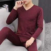 男士秋衣秋裤套装加绒薄款线冬季秋衣裤青少年保暖内衣裤