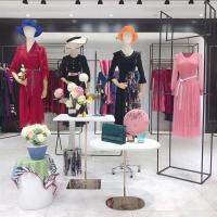 三宅褶皱连衣裙2021秋装新款金丝绒时尚气质修身显瘦收腰百褶裙15天内发货