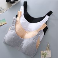 棉发育期少女内衣学生12-18岁薄款文胸高中初中生无钢圈小背心