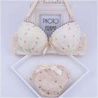 文胸聚拢薄款调整型白色有钢圈小胸性感夏季胸罩上托学生少女内衣