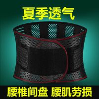 透气钢板护腰带椎间盘劳损腰托透气腰围护腰带男女医家用夏季薄款