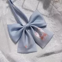 软喵酱jk领带女提花制裙搭配小物衬衫领结甜美可爱