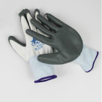 12双n518红宇n529劳保手套丁晴浸涂胶工作耐磨防油薄