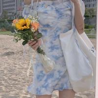 松本丧丧欲假日裙海街日记!辣妹妹的时髦风仙气连衣裙