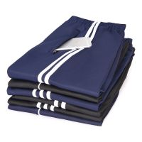 校裤两条杠初中高中学生裤运动裤男女长裤韩版宽松两道杠校服裤子