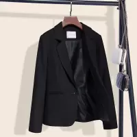 黑色小西装外套女2020新款修身韩版网红休闲小个子上衣小西服秋冬