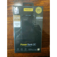 品胜LED薄彩2C 10000mAh 带电量显示超薄备电 充电宝移动电源