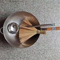 薄轻1.0mm厚炒锅不粘锅铁锅早餐店快餐店炒粉炒饭锅