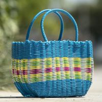 收纳筐购物篮水果采摘买菜篮洗澡手提篮子野餐篮用品ins伴手礼袋