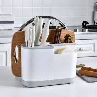 厨房用品刀具置物架放刀座收纳架菜刀架砧板架一体多功能家用大全