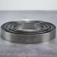 不锈钢米糕圈煎饼烙饼玉米面饼圈迷你肉松小贝慕斯圈发糕模具圆形