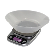 不锈钢厨房秤电子称3kg0.1g烘焙克称精美食物秤10kg1克家用厨房称