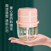 电动厨房家用蒜蓉拉蒜器蒜泥绞蒜绞肉机打蒜压蒜泥捣蒜泥