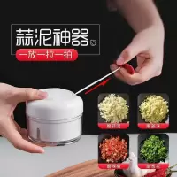 厨房手动蒜泥压捣蒜器拉蒜器切蒜姜末蒜泥器蒜蓉搅碎机绞肉机