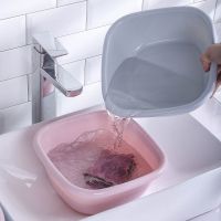 破损方形婴儿洗脸盆家用洗脸洗衣盆学生宿舍洗衣洗脚盆