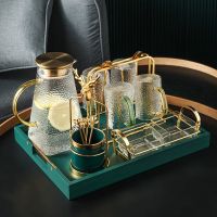 家用水具套装水杯玻璃水壶北欧客厅茶具茶杯耐高温冷水壶茶壶