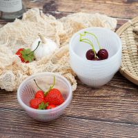 一次性塑料碗180ml透明小小碗酱料盒蘸料冰粉试吃碗吸塑碗约750只