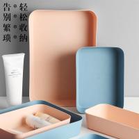 抽屉分隔收纳盒厨房餐具盒子加厚塑料桌面化妆品整理盒橱柜置物架
