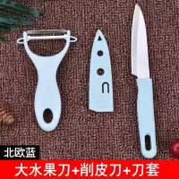 迷你水果盘水果刀具套餐 宿舍多用小刀 家用不锈钢削皮刀切瓜果刀