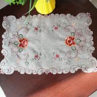 销售刺绣镂空餐桌隔热垫茶盘茶具盖巾梳妆台电视柜盖巾