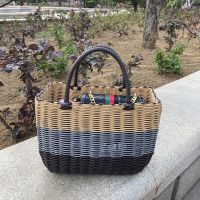 野餐篮收纳筐购物篮采摘篮买菜手提小篮子洗澡篮ins框伴手礼袋