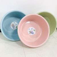 夏秋季节熟胶加厚加大洗衣盆冲凉盆儿童洗澡盆多用途家用盆子