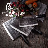 大斩切两用菜刀烧腊鸡鸭鹅肉熟食酒店厨师商家用手工锻打九江弯刀