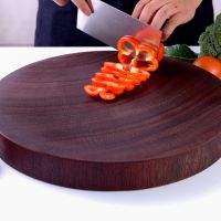 直径42厘米越南铁木砧板菜板防霉加厚案板实木粘板切菜板家用