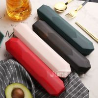 304不锈钢筷子勺子叉子三件套野餐餐具盒学生食堂便携餐具套装