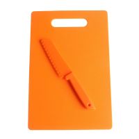 儿童水果刀幼儿园用安全不手塑料刀蔬菜瓜果刀玩具小刀菜板套装