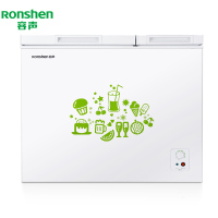容声(Ronshen)BCD-208MS/A低霜小冰柜家用商用 冷藏柜冷冻 小型租房用小冰箱小型冷柜