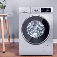 西门子(SIEMENS)WN54A1X40W洗衣机洗烘一体烘干机干衣机智能出渍 欧若拉银