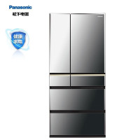 松下 F673WX-X5 日本原装进口659升大容量镜面纳诺怡除菌净味透鲜保湿自动制冰微冻保鲜顶置压缩机