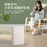 美的 (Midea)空气净化器家用除甲醛除PM2.5二手烟除雾霾智能全屋净化器潮湿除菌 KJ230G-D46