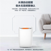 美的(Midea)CF12BD/DQ1 除湿机/抽湿机 小型智能 除湿量12升/天 正负离子净化