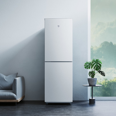 小米(mi)冰箱 BCD-186WMD186升 双开门小容量家用电冰箱 二级能效 风冷无霜